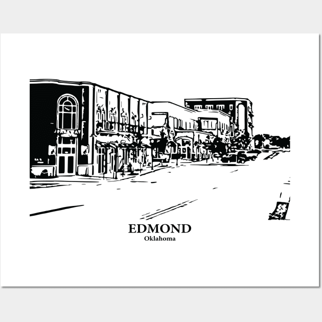 Edmond - Oklahoma Wall Art by Lakeric